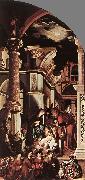 The Oberried Altarpiece (detail) sf HOLBEIN, Hans the Younger